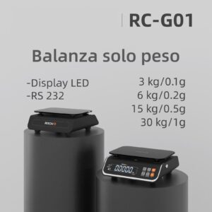 Balanza electrónica cuenta piezas G-01